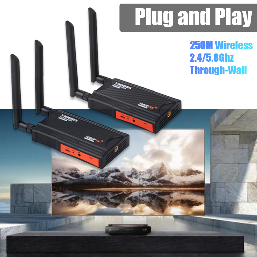 Wireless Video Transmitter For Camera Dslr - VNNBBS Wireless HDMI Video Audio Extender