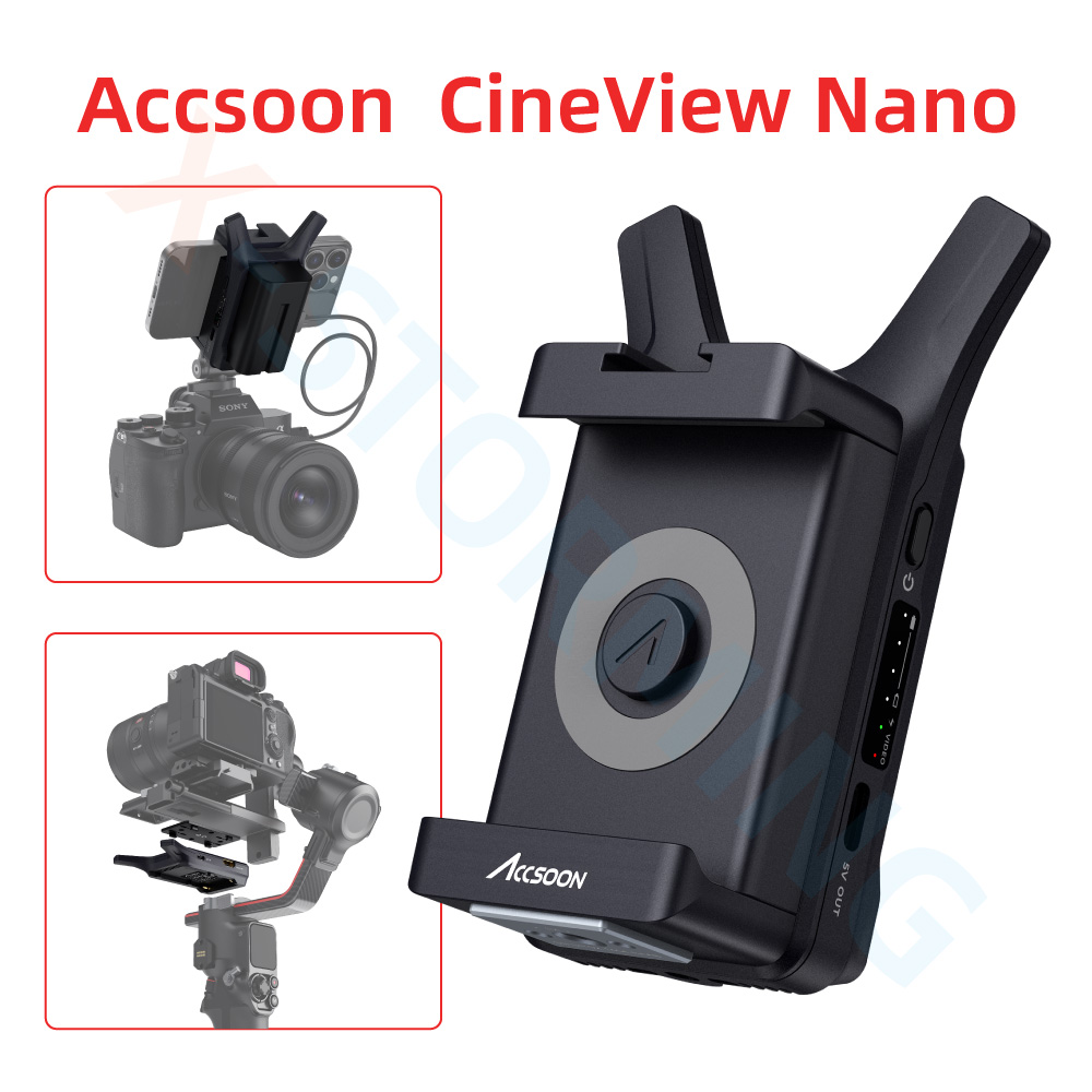 Wireless Video Transmitter For Camera Dslr - Accsoon Wireless Video Transmitter CineView Nano,