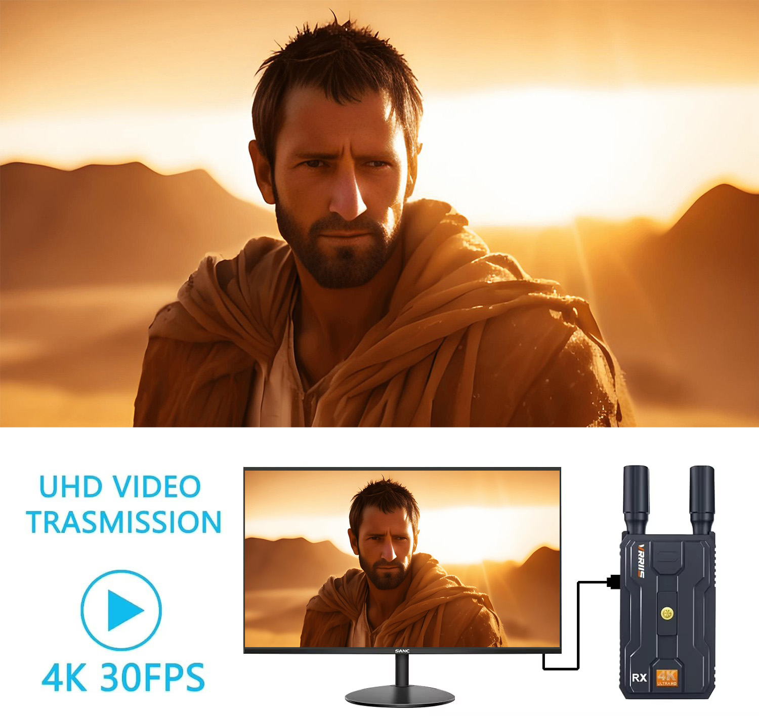 Wireless Video Transmitter For Camera Dslr - 5G 4K Wireless HDMI Video Transmitter
