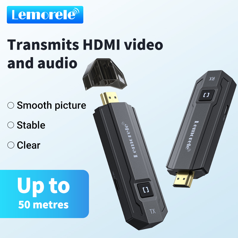 Wireless Hdmi Receiver For Projector - Lemorele Wireless HDMI Transmitter Receiver Video