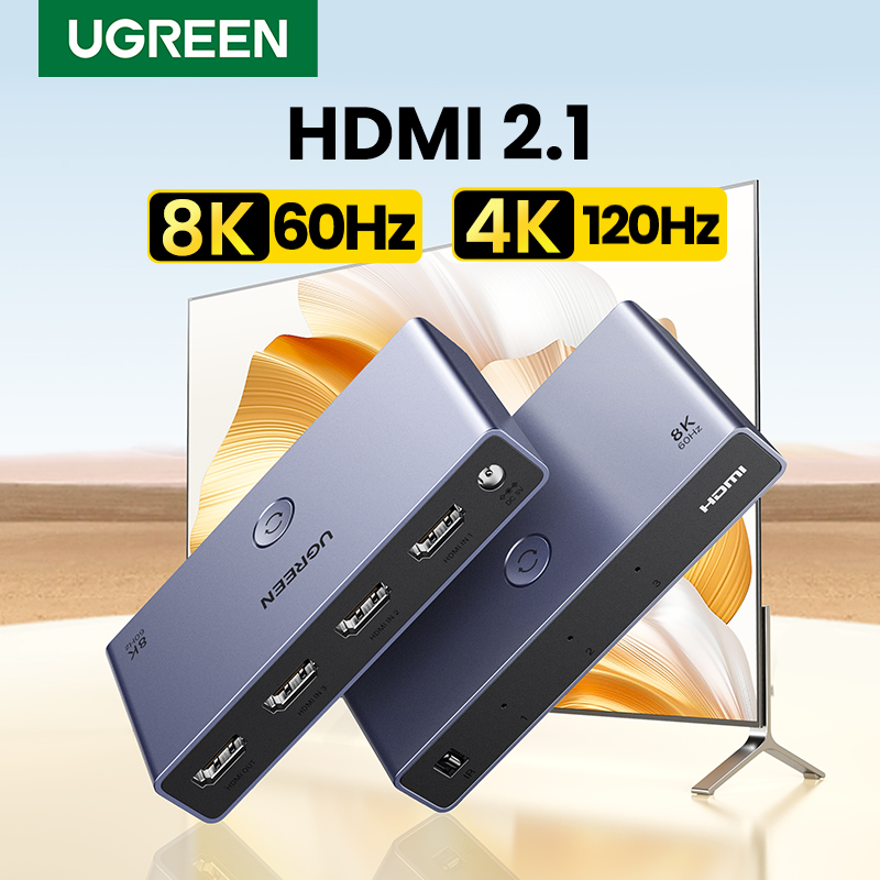 Hdmi Splitter 1 In 4 Out 4K 60Hz - UGREEN HDMI 2.1 2.0 8K Switch