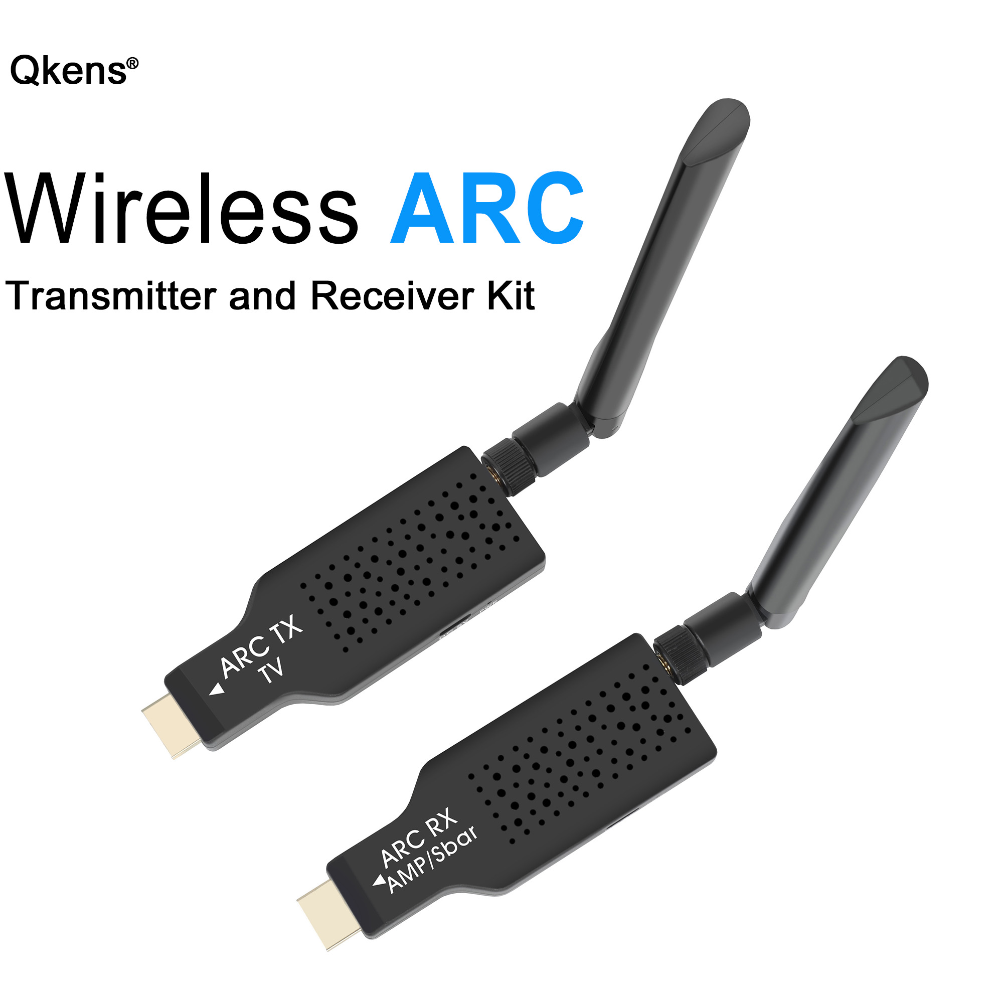 Wireless Hdmi Receiver For Projector - 50M Wireless ARC Audio Transmitter and