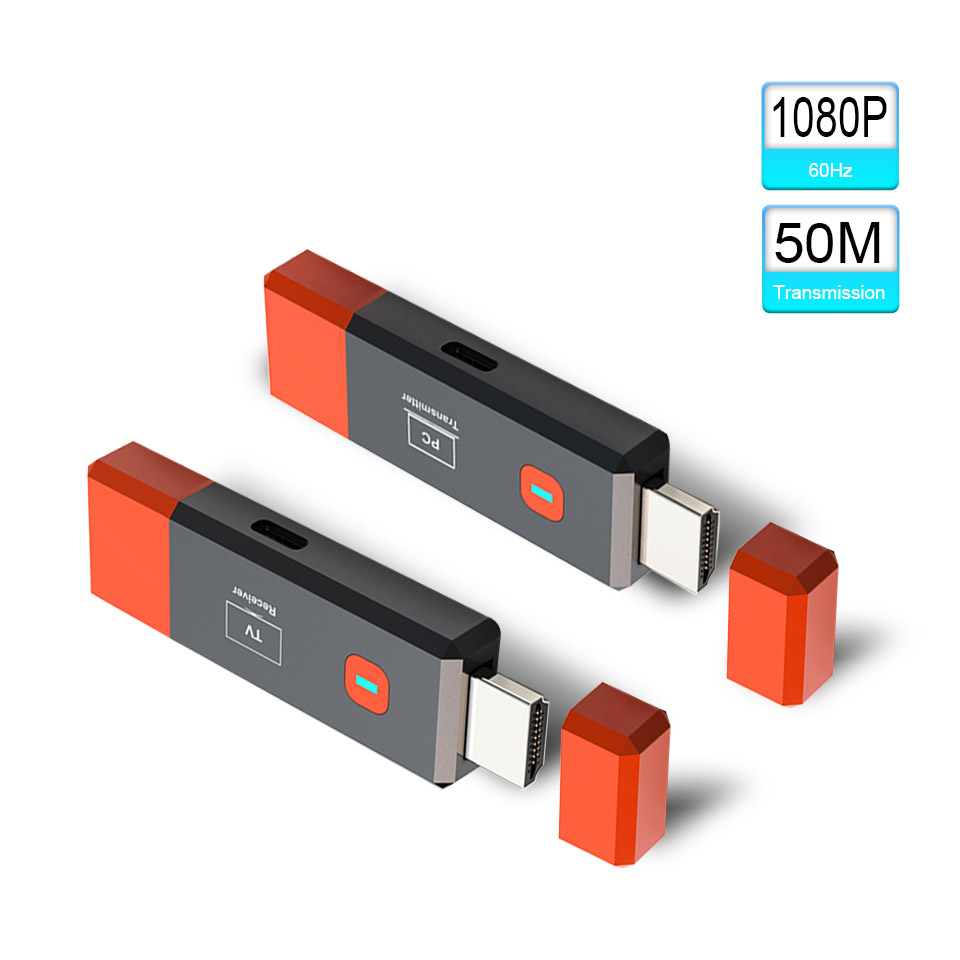 Wireless Hdmi Receiver For Projector - 50M HDMI Wireless Extender HDMI Video