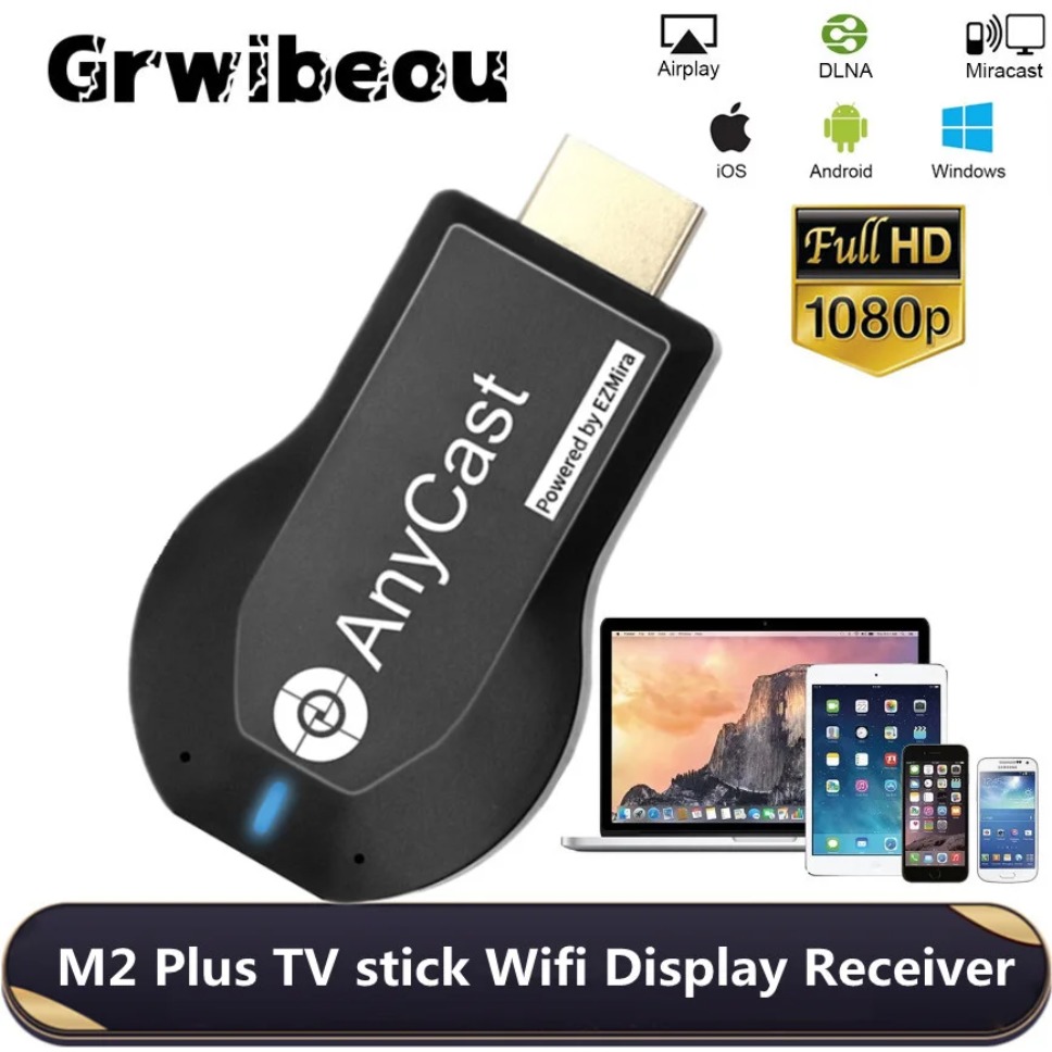 Wireless Hdmi Display Dongle Casting - 1080P Wireless M2 Plus TV Stick