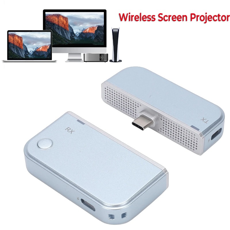 Wireless Hdmi Receiver For Projector - Wireless Video Audio HDMI-Compatible Transmitter Receiver