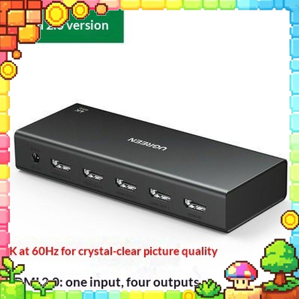 Hdmi Splitter 1 In 4 Out 4K 60Hz - UGREEN CM604 HDMI Splitter 1 in