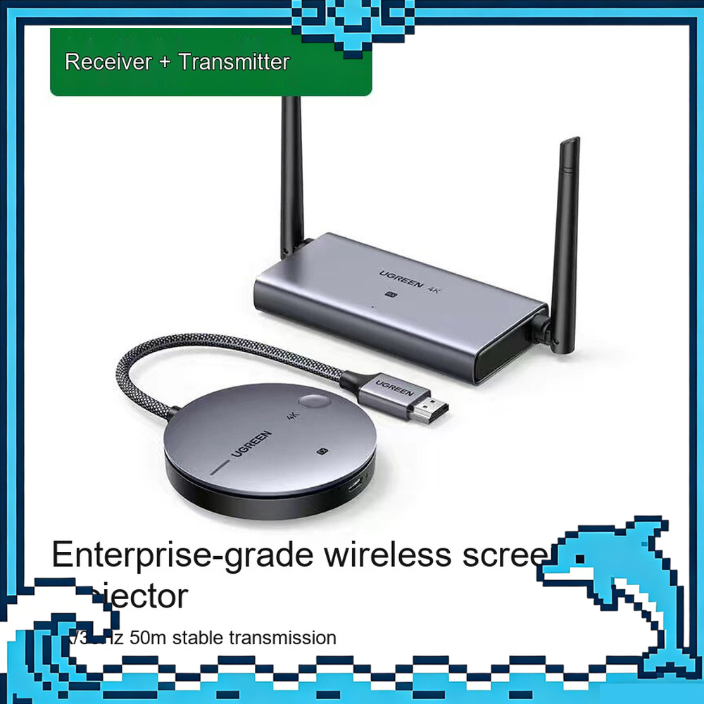 Wireless Hdmi Transmitter And Receiver 4K - UGREEN 90909 CM586 4K Wireless HDMI
