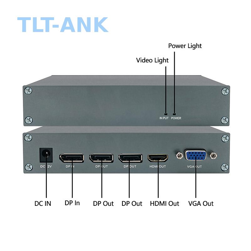 Hdmi Splitter 1 In 4 Out 4K 60Hz - 4K 60Hz DisplayPort 1X4 Splitter 1