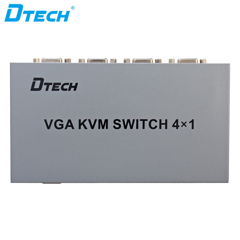 Hdmi Kvm Switch 4 Port Dual Monitor - DTECH 4 Port USB HDMI KVM
