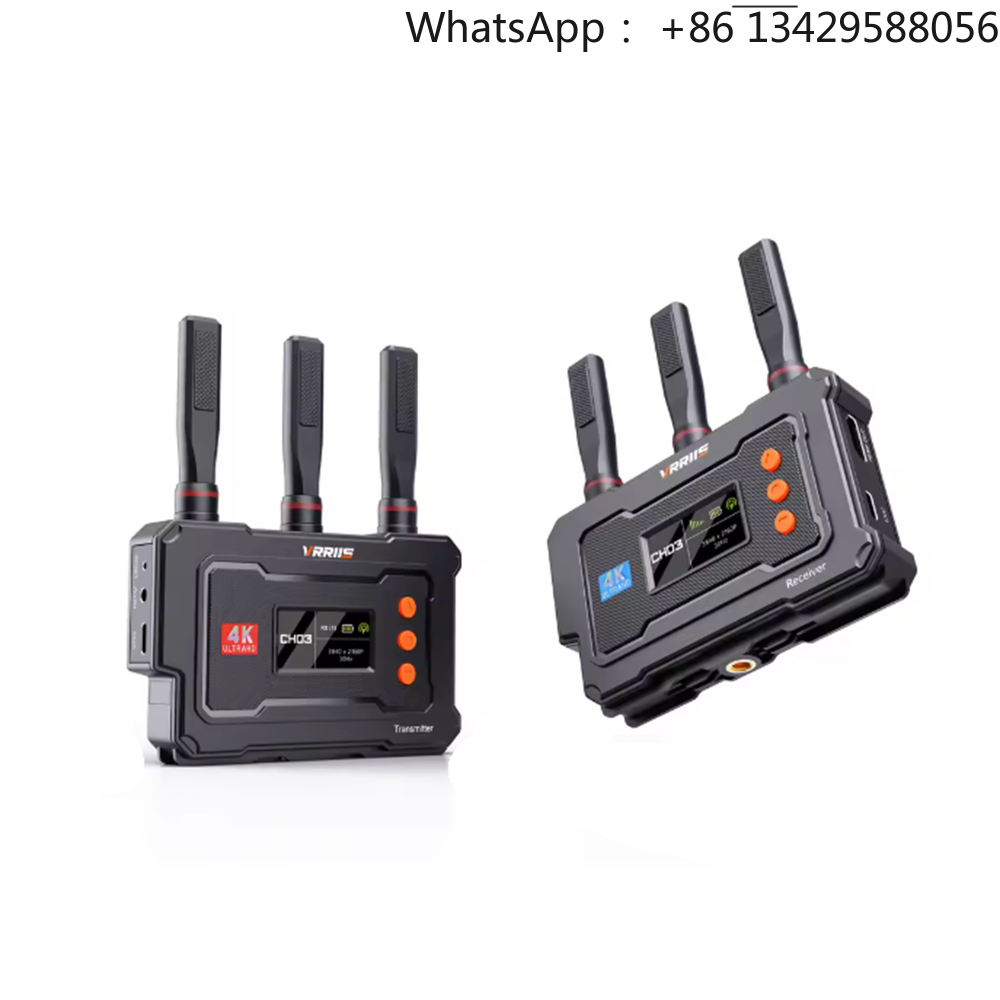 Wireless Video Transmitter For Camera Dslr - VRRIIS WL096Pro 500M 4K Wireless Transmitter