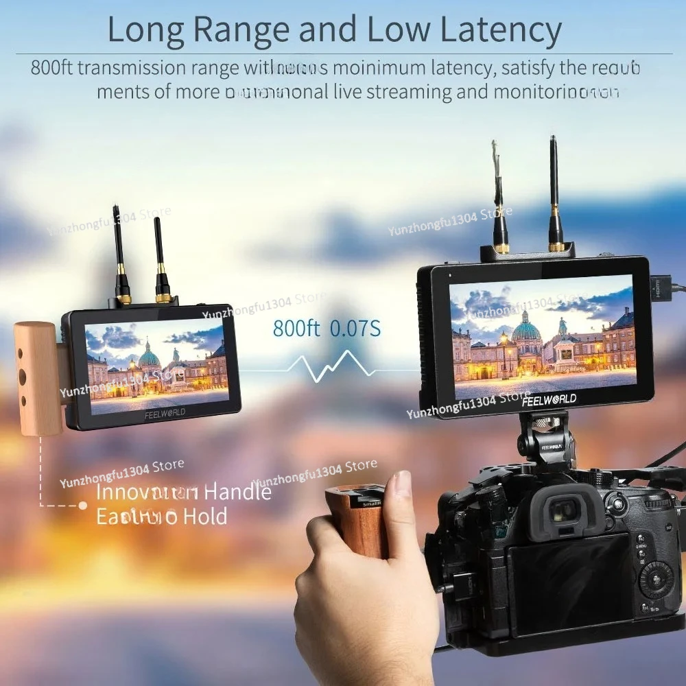 FEELWORLD 5.5 Inch Wireless Vi - Wireless Video Transmitter For Camera Dslr review and price