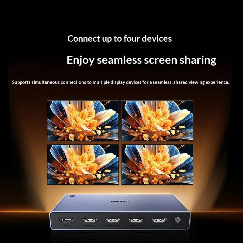 UGREEN CM713-25858 HDMI 2.1 Sp - Hdmi Splitter 1 In 4 Out 4K 60Hz review and price