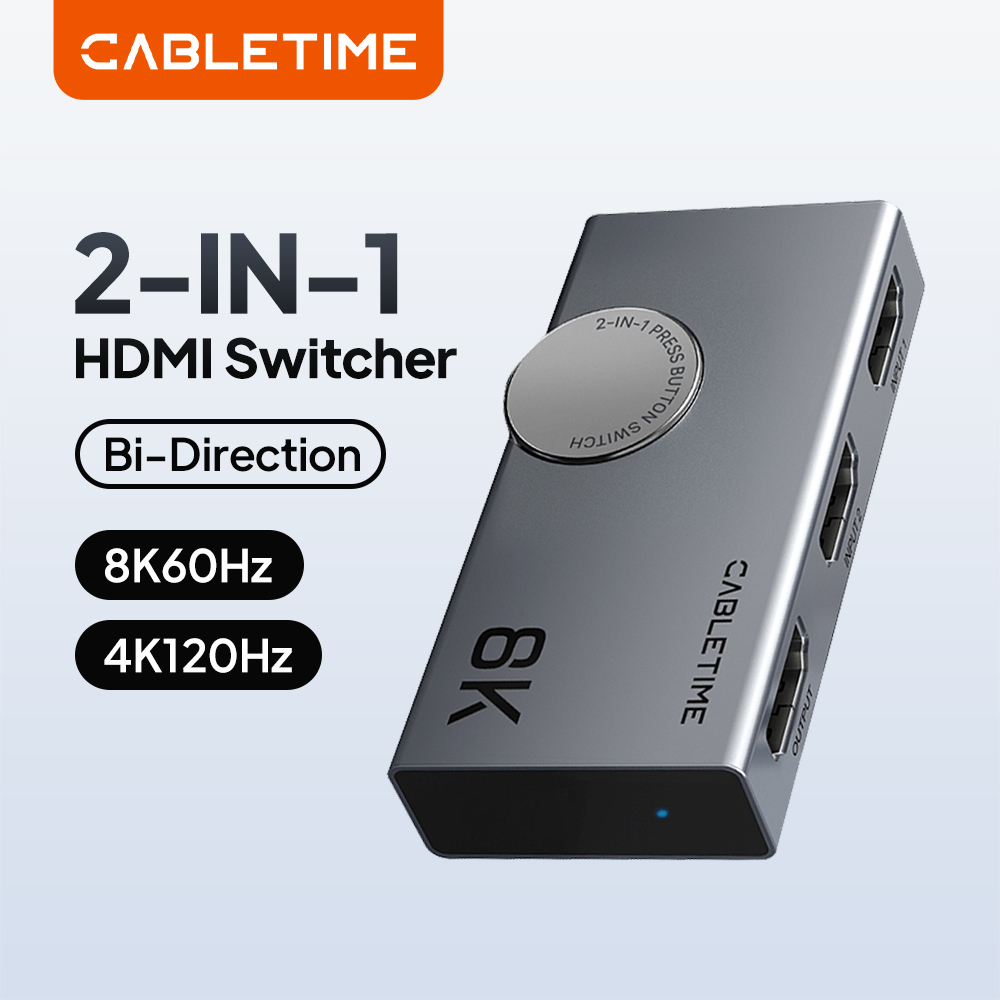 CABLETIME 8K 2 IN 1 HDMI Split - Hdmi Splitter 1 In 4 Out 4K 60Hz review and price