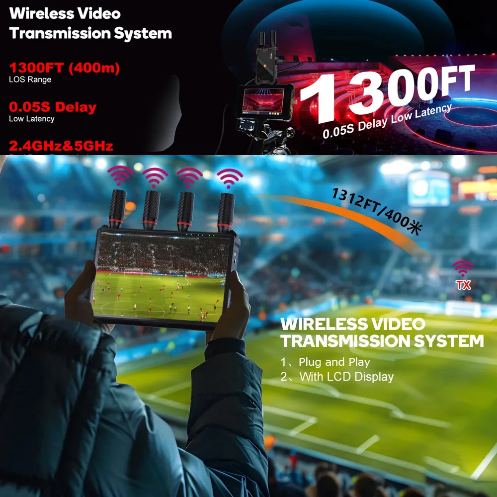 WL085P Wireless HDMI Video Tra - Wireless Video Transmitter For Camera Dslr review and price