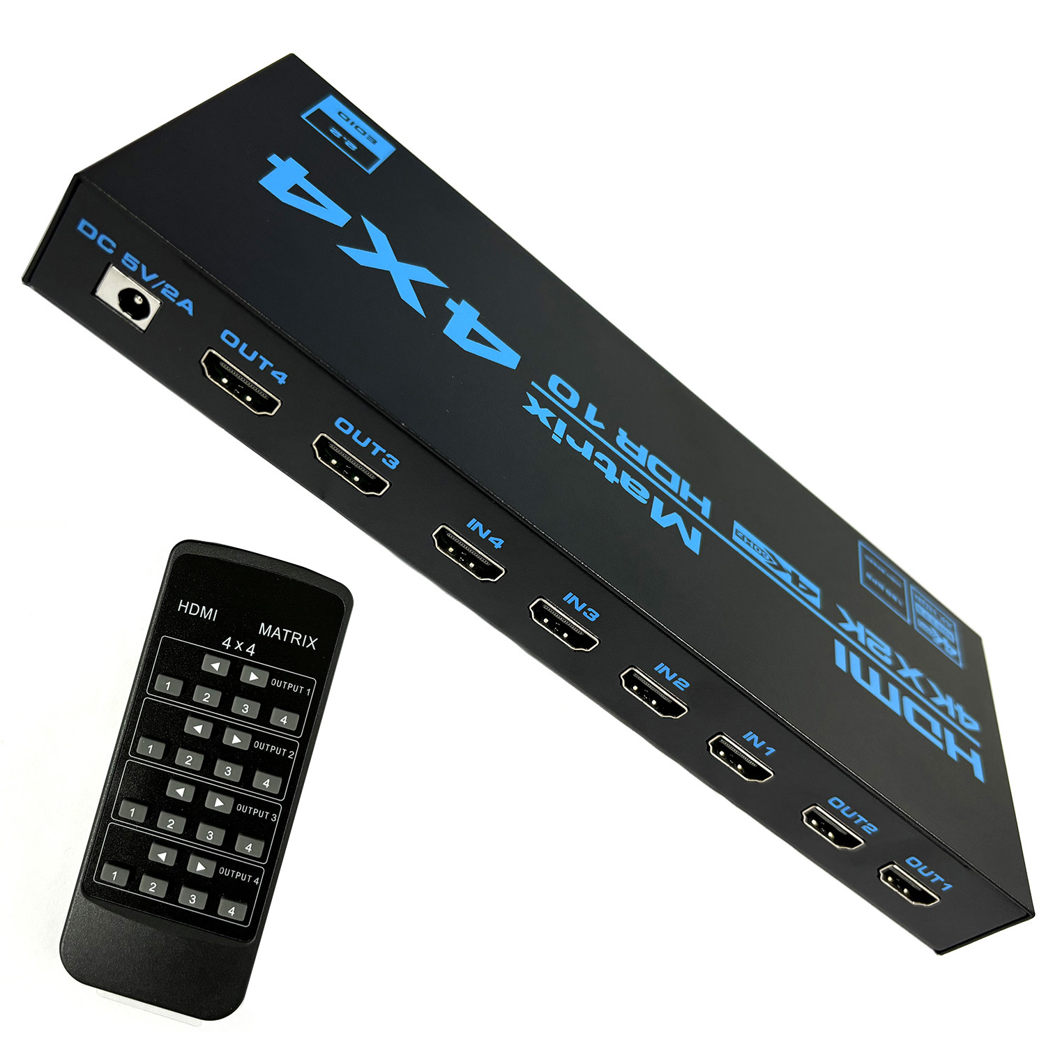 4K HDMI Matrix Switch 4 in 4 O - Hdmi Matrix Switch 4X4 4K 60Hz review and price