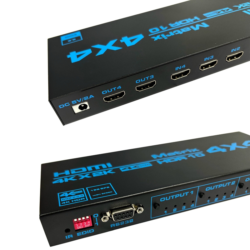 4K HDMI Matrix Switch 4 in 4 O - Hdmi Matrix Switch 4X4 4K 60Hz review and price