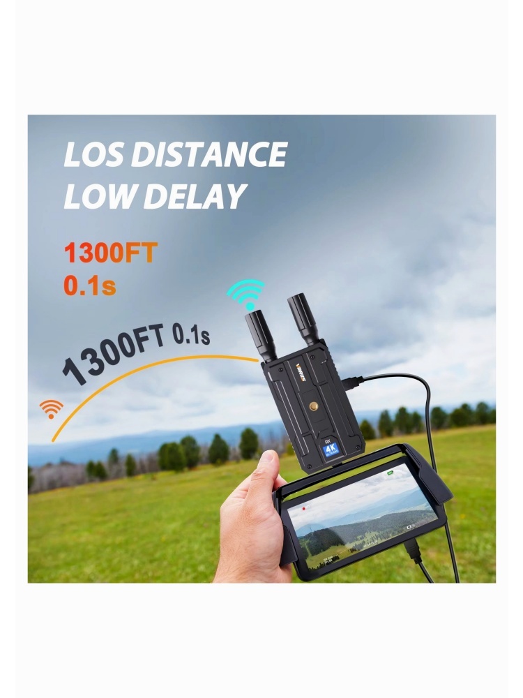VRRIIS WL097P 4K Wireless HDMI - Wireless Video Transmitter For Camera Dslr review and price