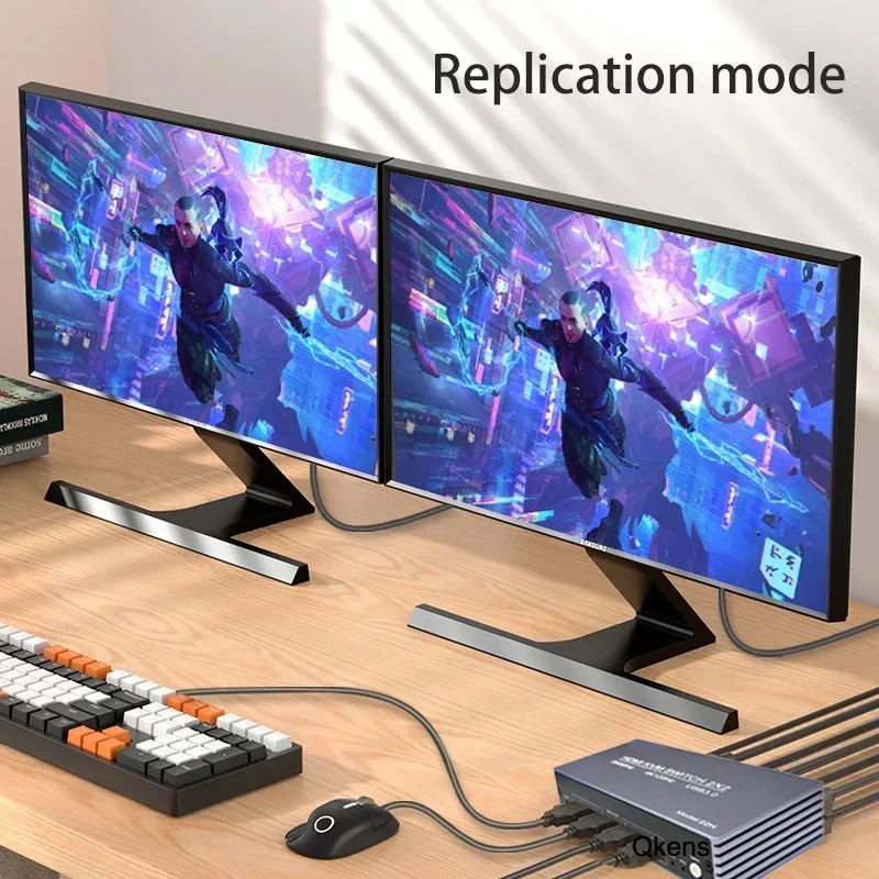 8K 60Hz HDMI KVM Switch 2x2 4K - Hdmi Kvm Switch 4 Port Dual Monitor review and price