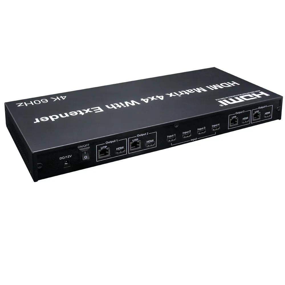 4K 60Hz 4X4 Matrix HDMI2.0 4x4 - Hdmi Matrix Switch 4X4 4K 60Hz review and price