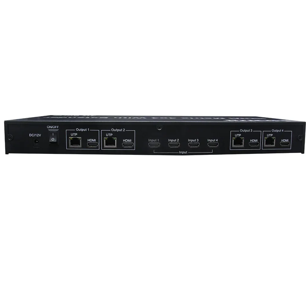 4K 60Hz 4X4 Matrix HDMI2.0 4x4 - Hdmi Matrix Switch 4X4 4K 60Hz review and price