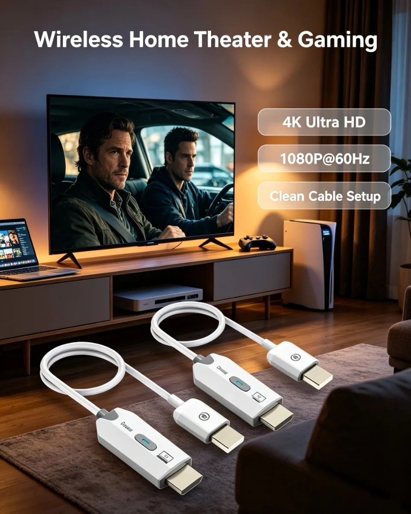 Point to Point 4K Decode HDMI- - Wireless Hdmi Transmitter And Receiver 4K review and price