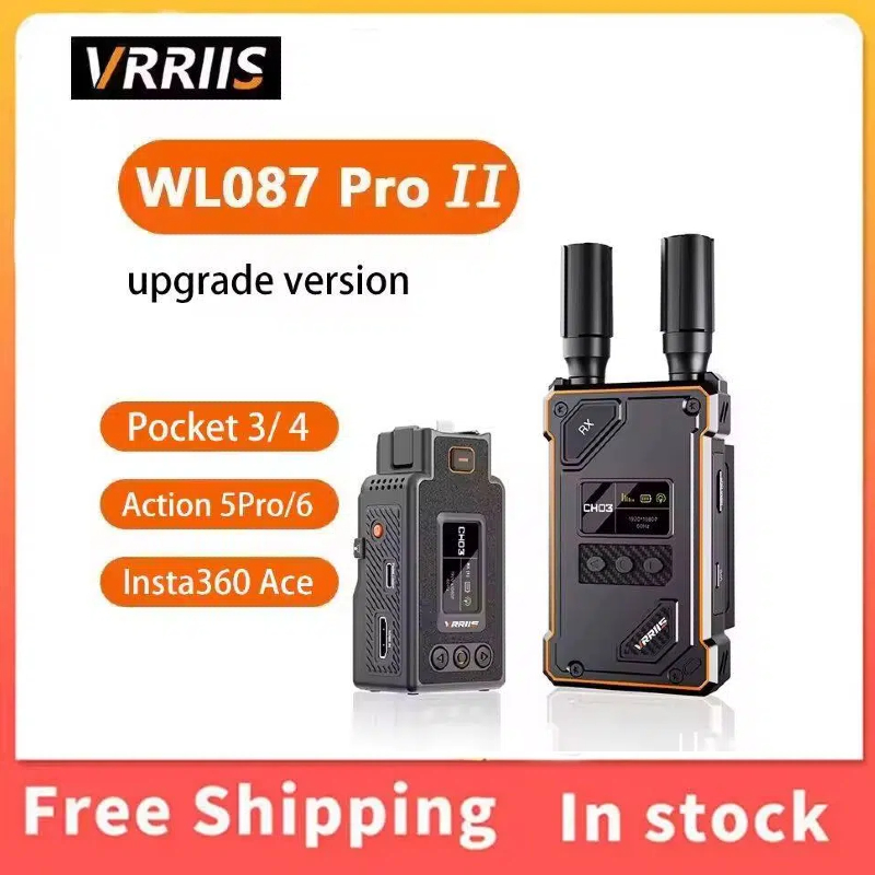 VRRIIS WL087Pro II Wireless Vi - Wireless Video Transmitter For Camera Dslr review and price