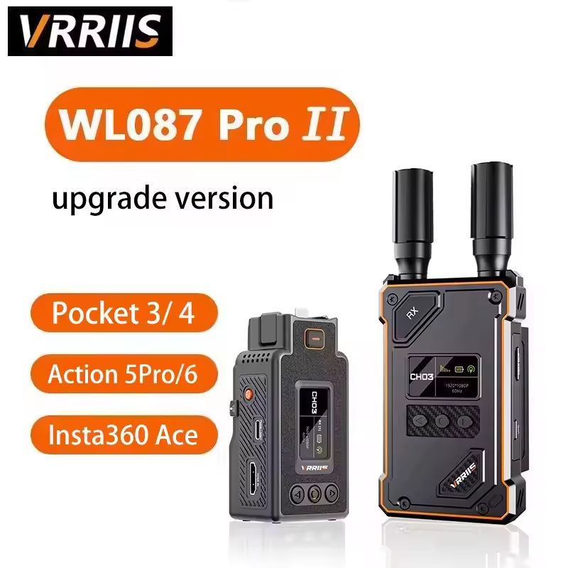 VRRIIS WL087Pro II Wireless Vi - Wireless Video Transmitter For Camera Dslr review and price