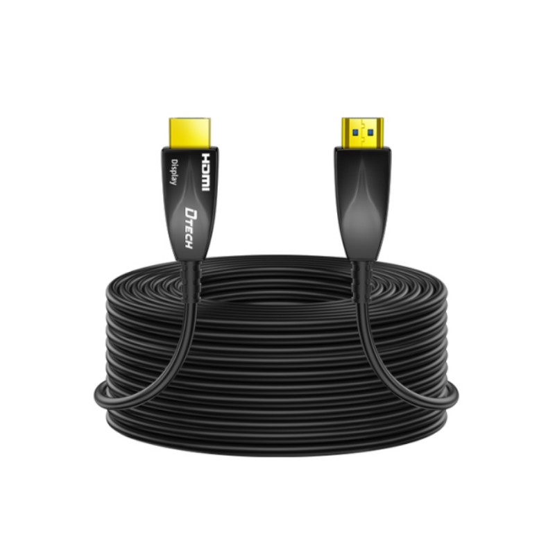 DTECH New 50m 100m 150m Male t - Hdmi Fiber Optic Cable 50M 100M review and price