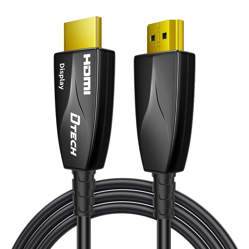 DTECH New 50m 100m 150m Male t - Hdmi Fiber Optic Cable 50M 100M review and price