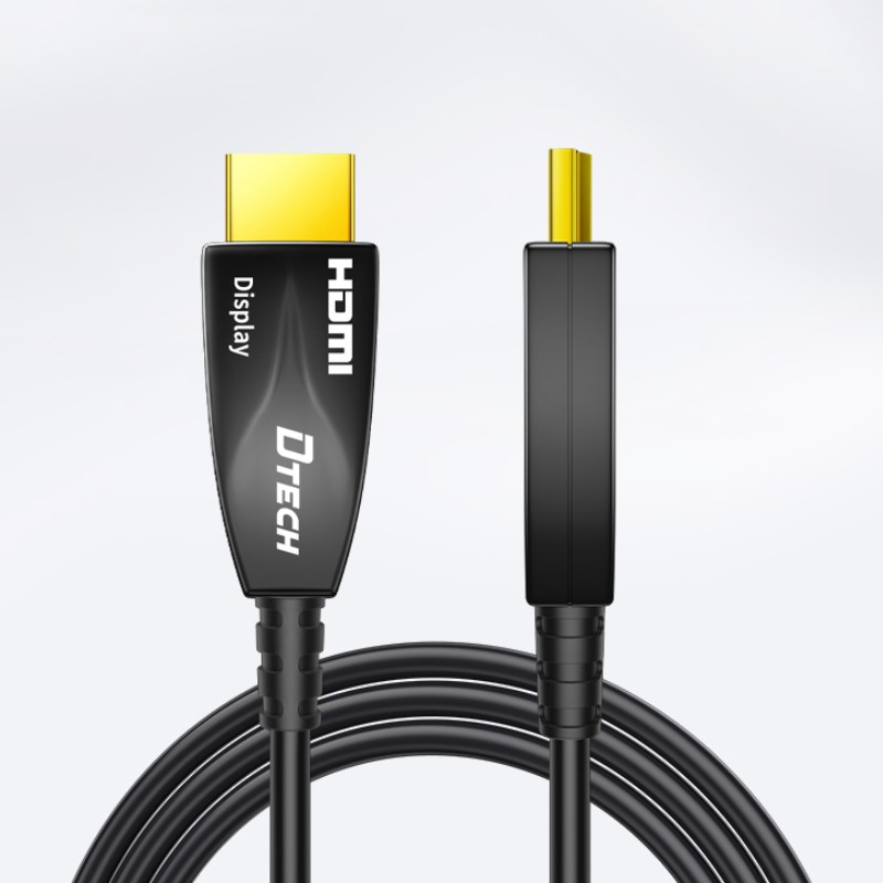 DTECH New 50m 100m 150m Male t - Hdmi Fiber Optic Cable 50M 100M review and price