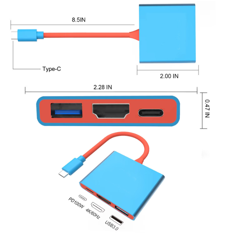 3 IN 1 4k/60hz 4k/30hz Portabl - Hdmi Matrix Switch 4X4 4K 60Hz review and price
