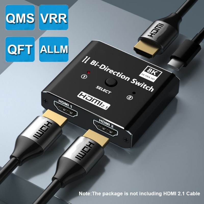 `8K 60Hz HDMI-Compatible Bi-Di - Hdmi Splitter 1 In 4 Out 4K 60Hz review and price