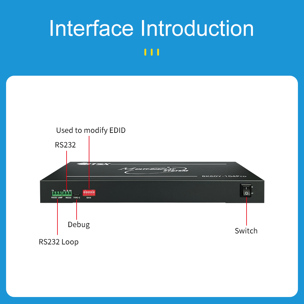8K60 Multi-Screen Expander 1 i - Hdmi Splitter 1 In 4 Out 4K 60Hz review and price