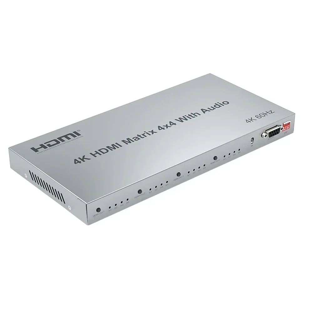 4K 60Hz 4x4 HDMI Matrix with R - Hdmi Matrix Switch 4X4 4K 60Hz review and price