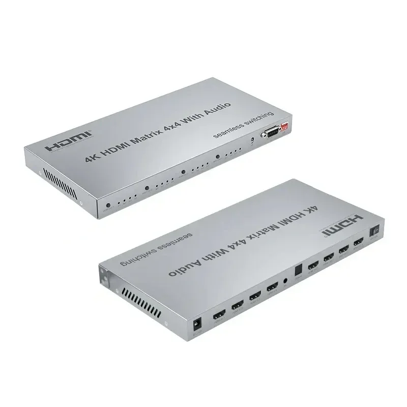 4K 60Hz 4x4 HDMI Matrix with R - Hdmi Matrix Switch 4X4 4K 60Hz review and price