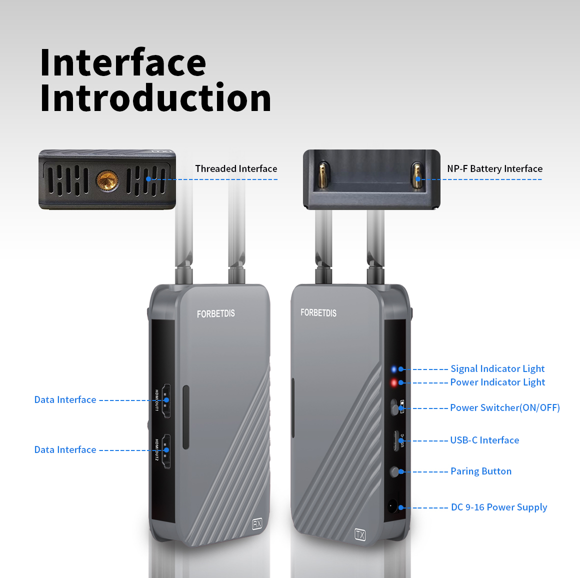 FORBETDIS JM500PRO 4K30fps Wir - Wireless Video Transmitter For Camera Dslr review and price