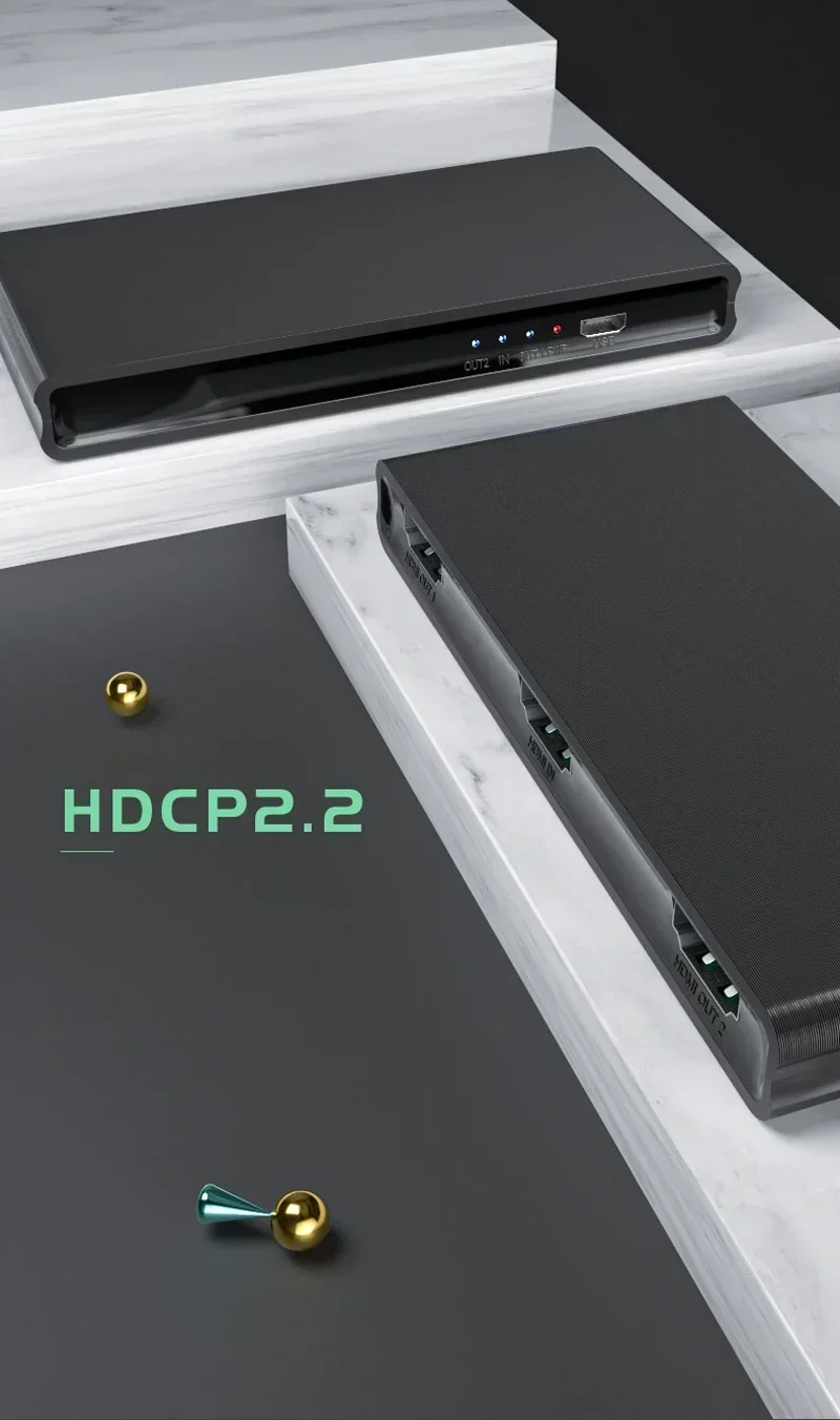 4K 60hz HDMI Splitter 1x2 1x4  - Hdmi Splitter 1 In 4 Out 4K 60Hz review and price