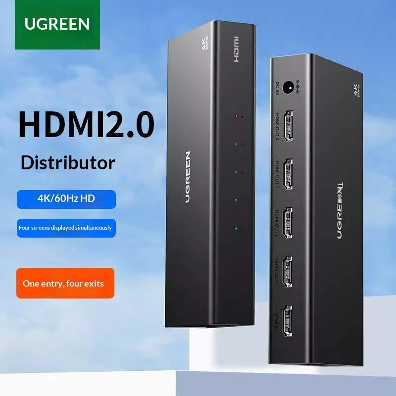 UGREEN CM604 HDMI Splitter 1 i - Hdmi Splitter 1 In 4 Out 4K 60Hz review and price