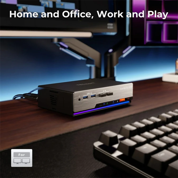 TESmart for HDMI 2.1 Dual 4K14 - Hdmi Kvm Switch 4 Port Dual Monitor review and price