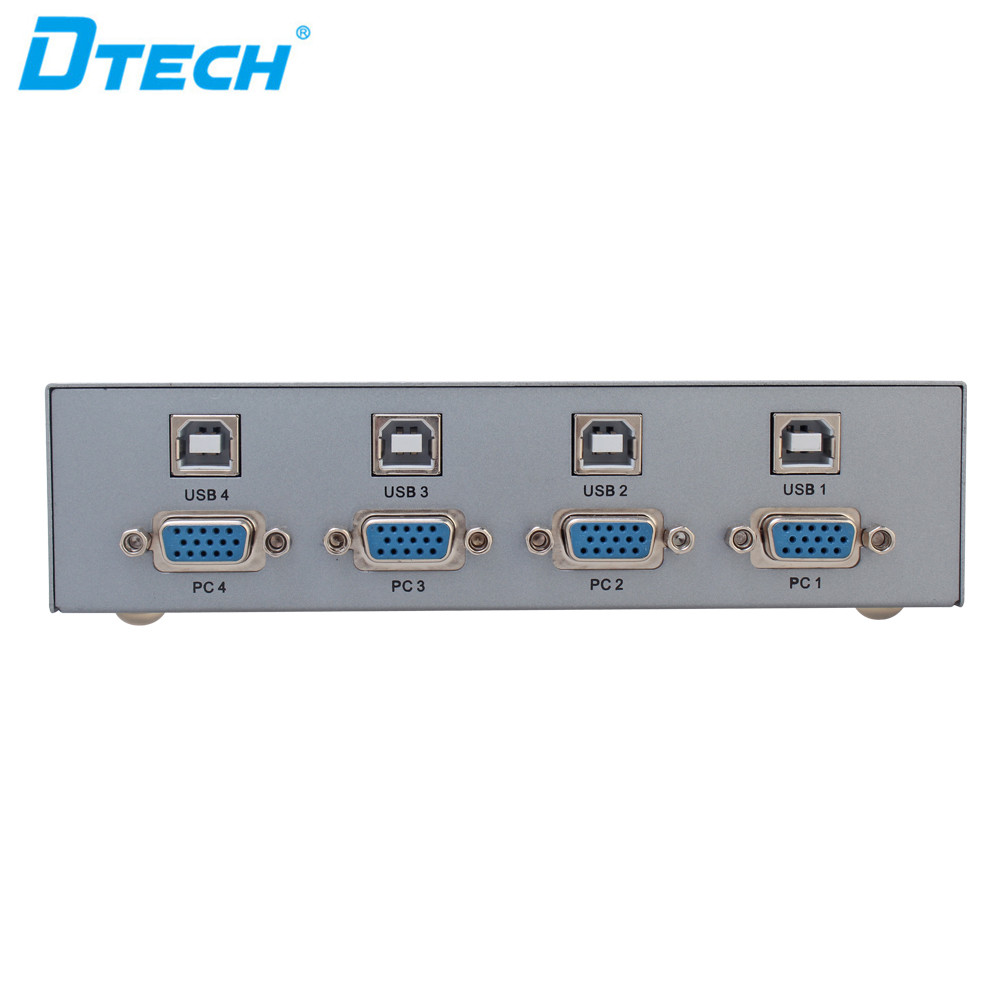 DTECH 4 Port USB HDMI KVM Exte - Hdmi Kvm Switch 4 Port Dual Monitor review and price