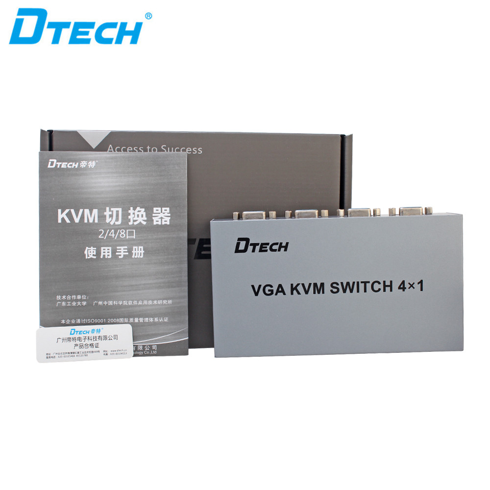 DTECH 4 Port USB HDMI KVM Exte - Hdmi Kvm Switch 4 Port Dual Monitor review and price
