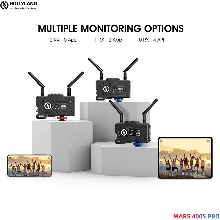 Hollyland Mars /MOMA 400S PRO  - Wireless Sdi Transmitter Video 1000Ft review and price